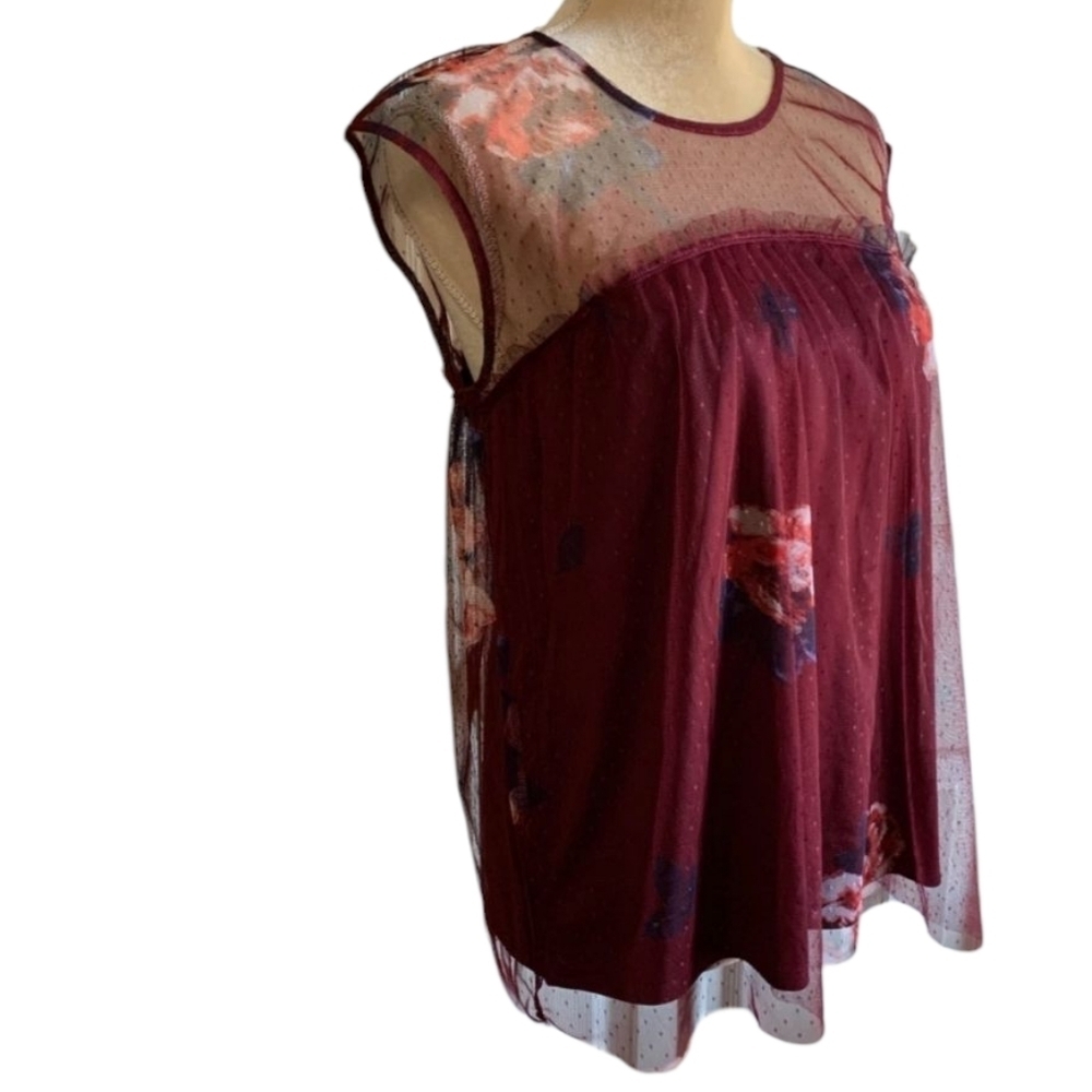 Maurices Floral Blouse - Picture 5 of 9